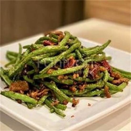 干煸四季豆 Dried Green Beans